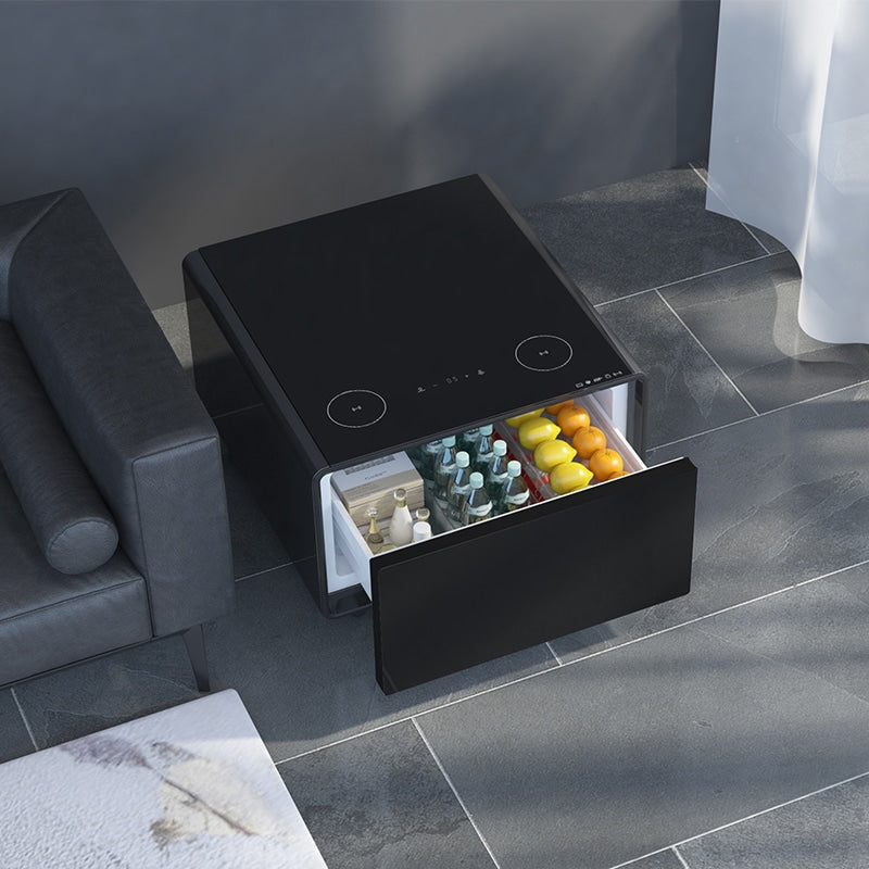 HŌMYS Smart Table One – Wireless charging &amp; integrated storage